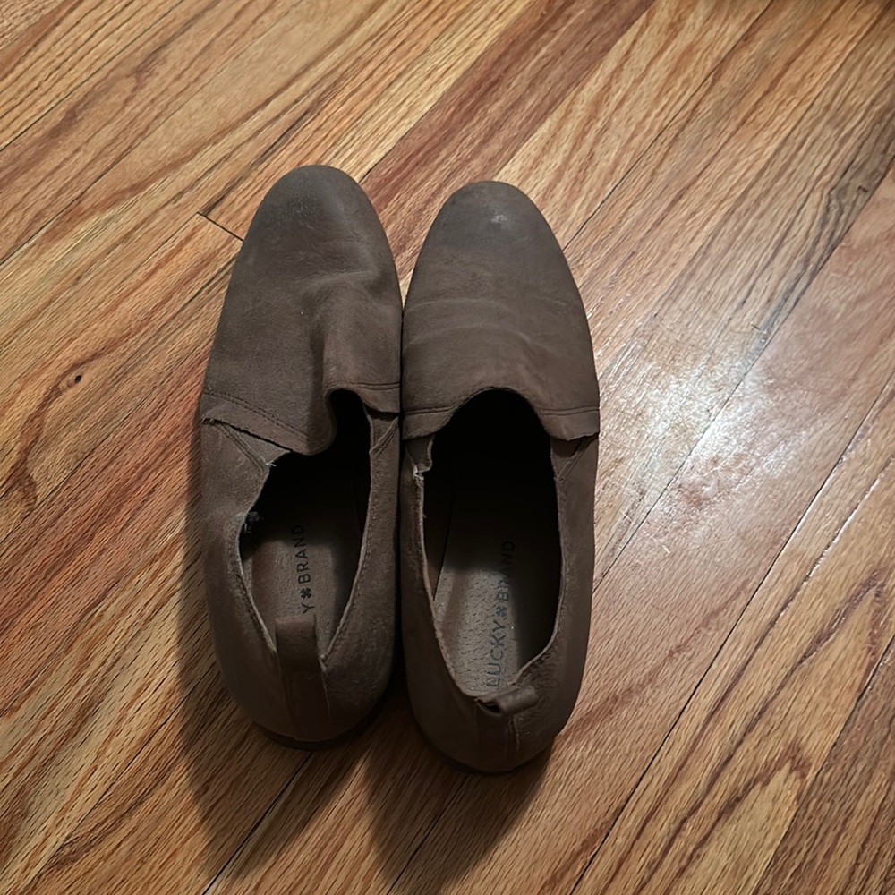 Lucky brand brown Oxford shoes